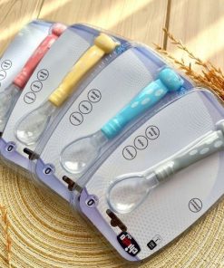 قاشق سر سیلیکونی خالدار چیکو