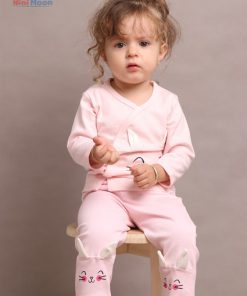 سرویس باز طرح گربه صورتی