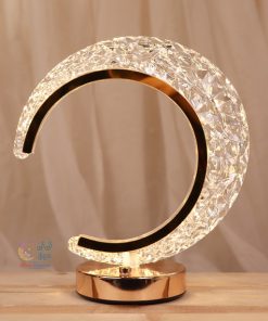 چراغ خواب کریستال ماه