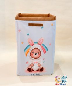 سبد پارچه ای مربع