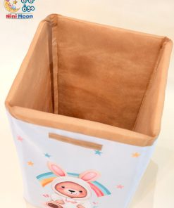 سبد پارچه ای مربع - تصویر 6