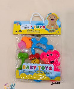جغجغه چند عددی baby toys - تصویر 2